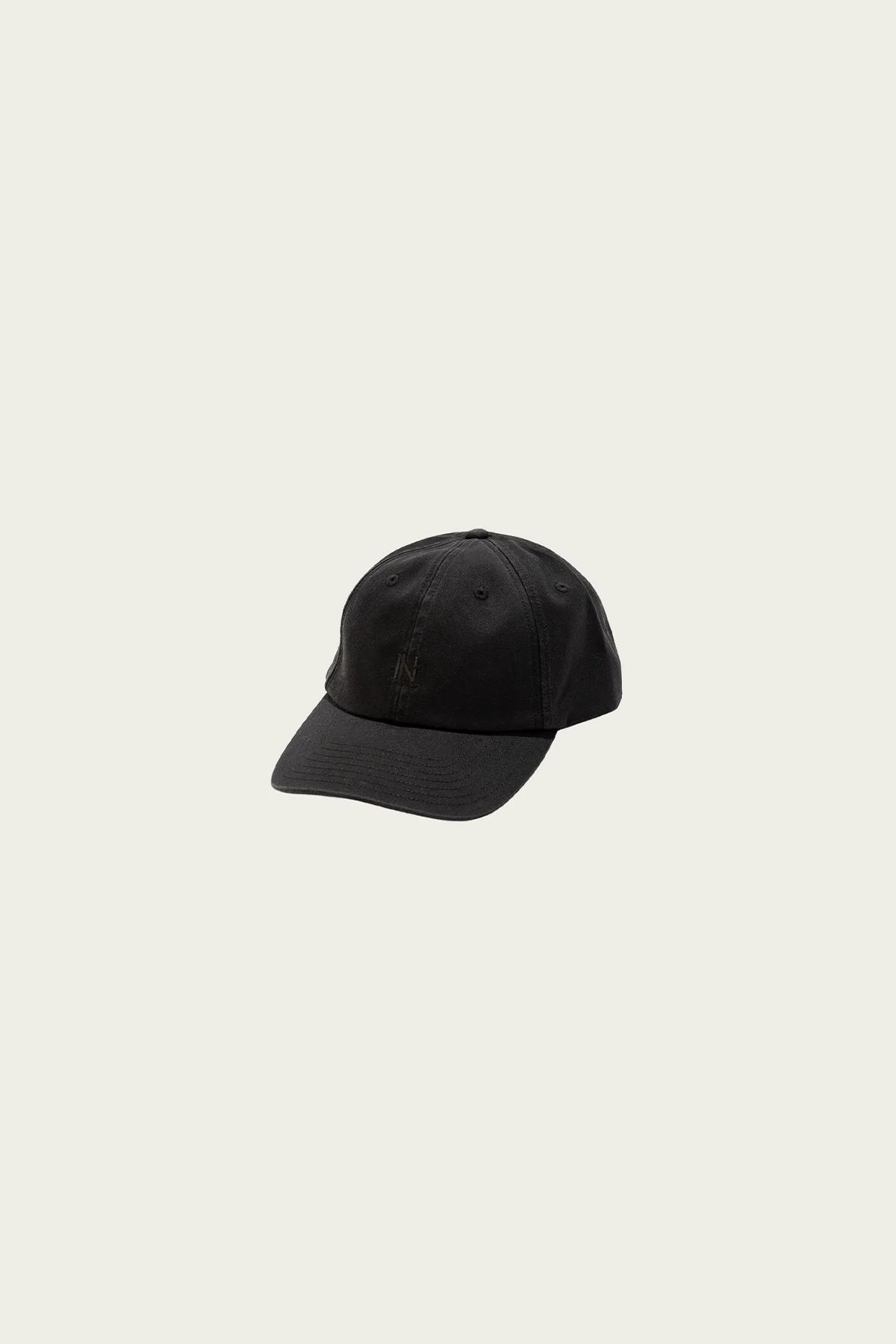 Washed Chino Cap - Black - 1