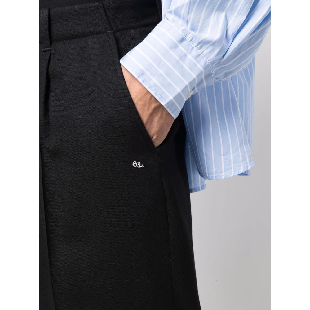 Our Legacy Black Trousers - Wide-Leg Trousers Men - 3