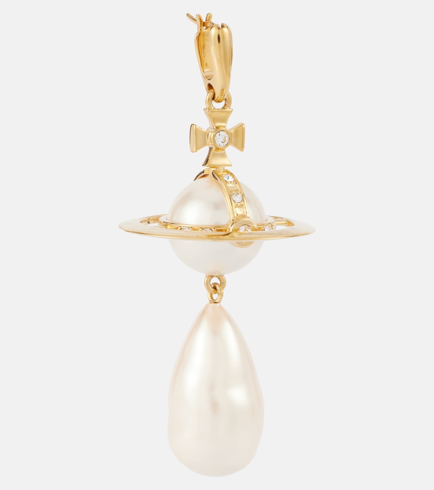Giant Pearl drop earrings - 2