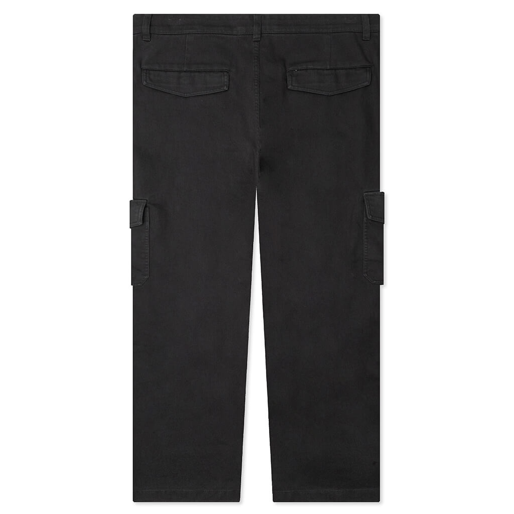 TWILL TROUSERS - DARK GREY - 2