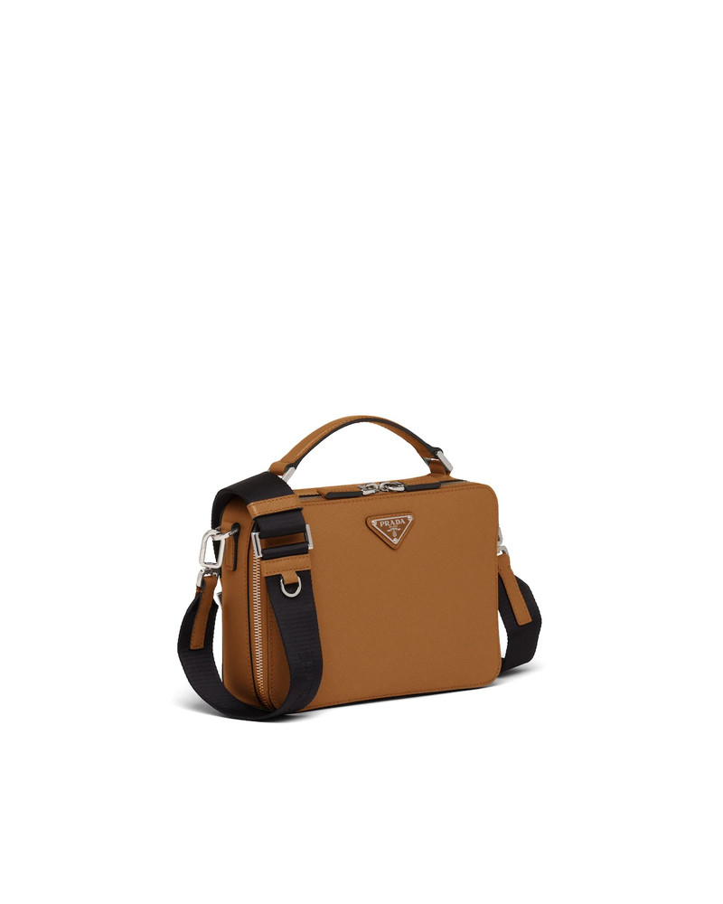 Prada Brique Saffiano leather bag 3