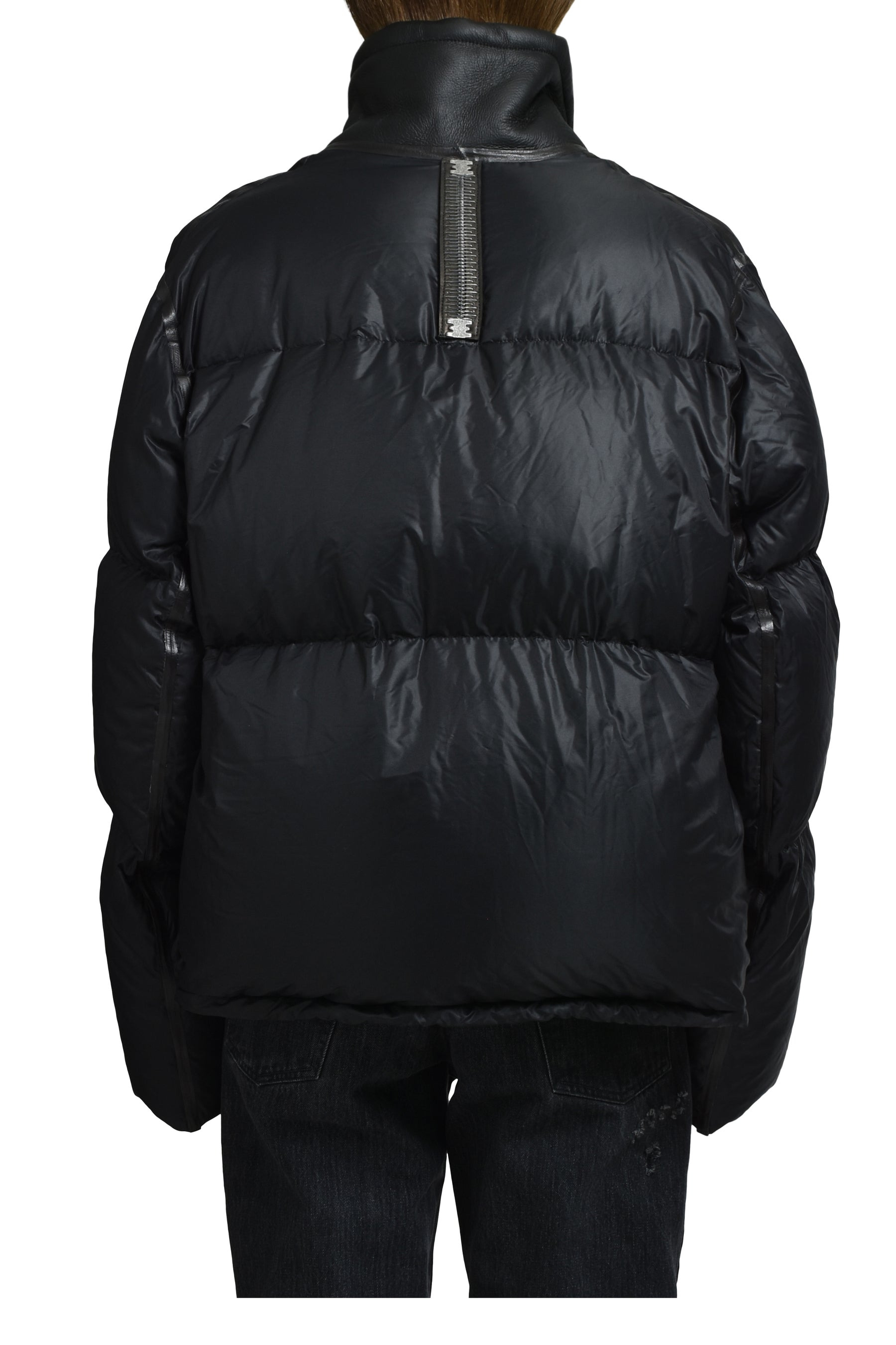 "REACTIVE"DOWN HIGH NECK BOMBERS / NOIR - 2