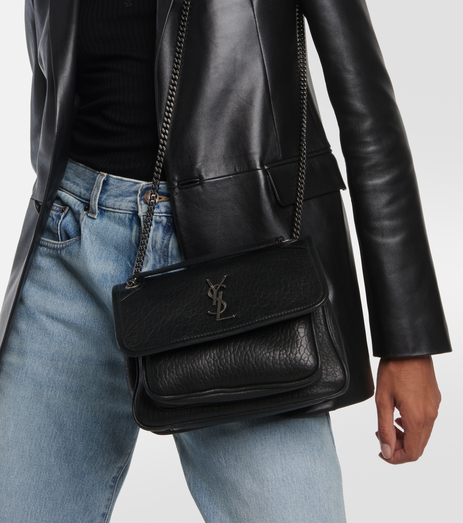 Niki Baby leather shoulder bag - 2