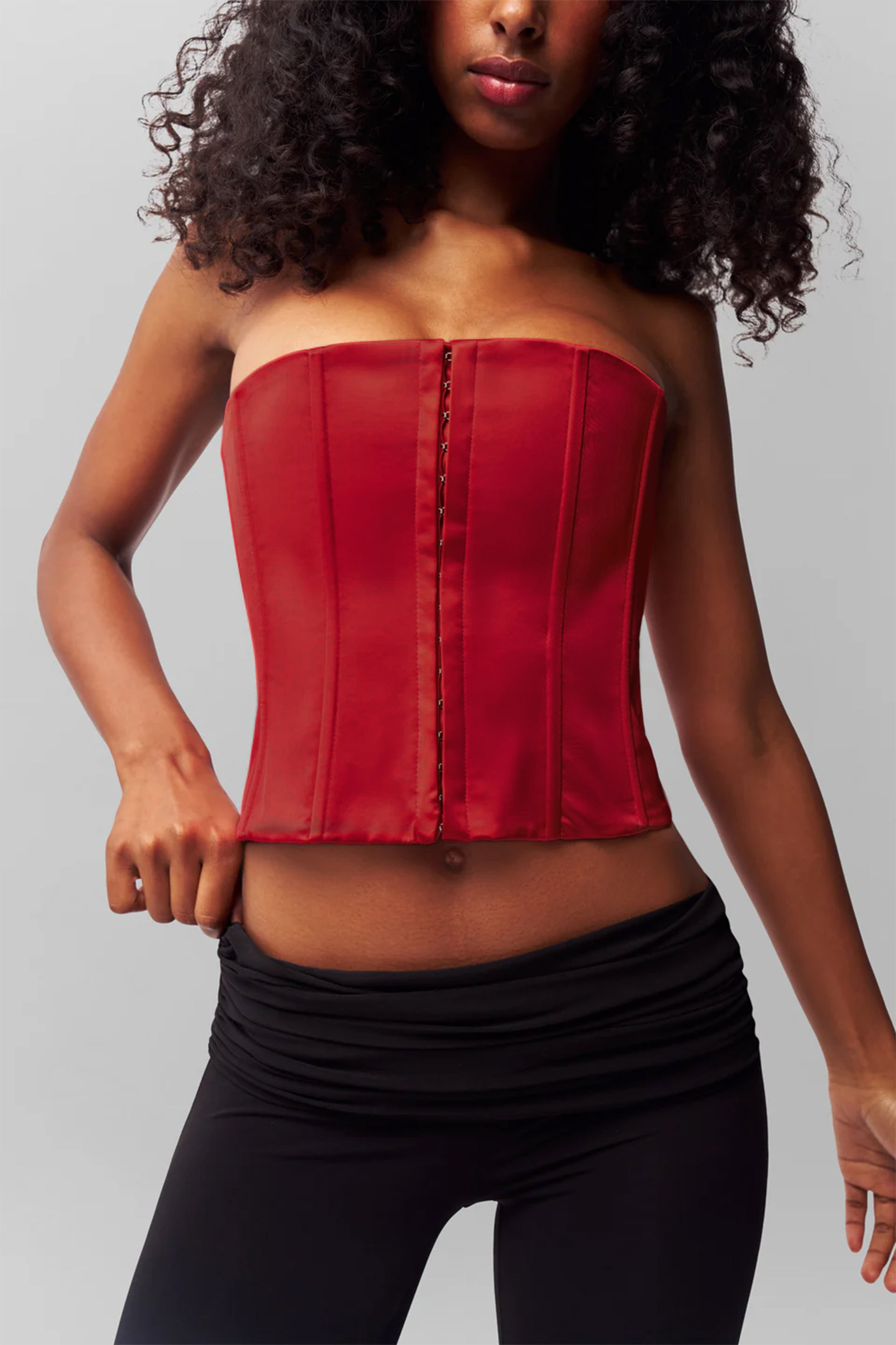 SATIN CORSET - 2
