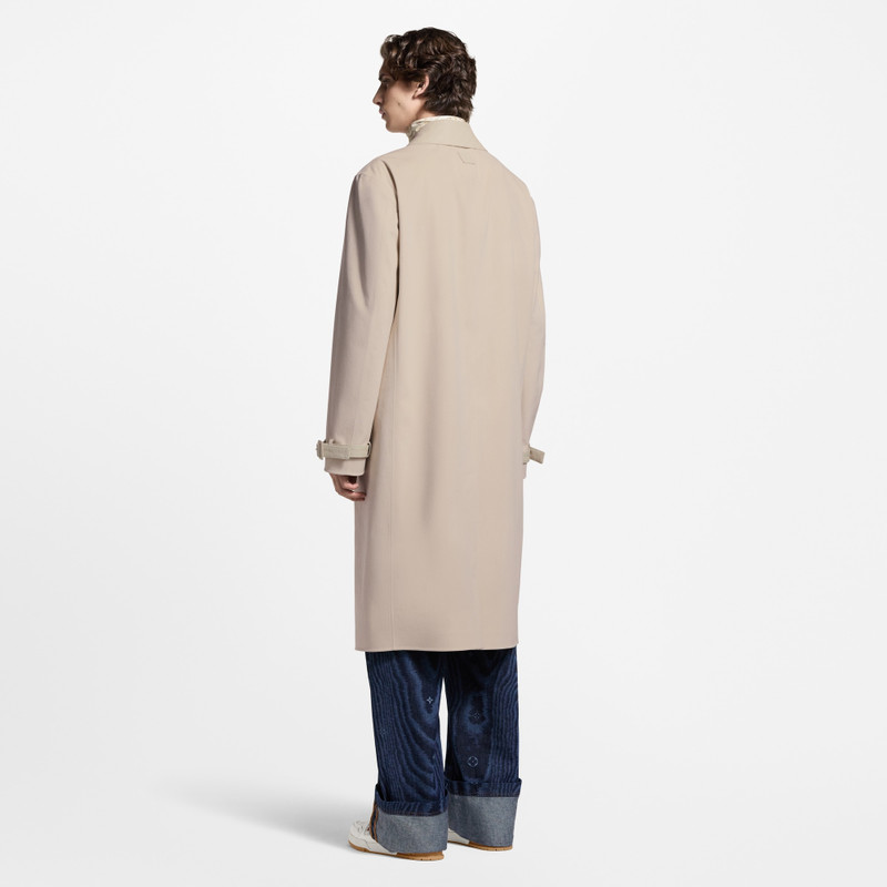 Technical Velvet Raincoat 3