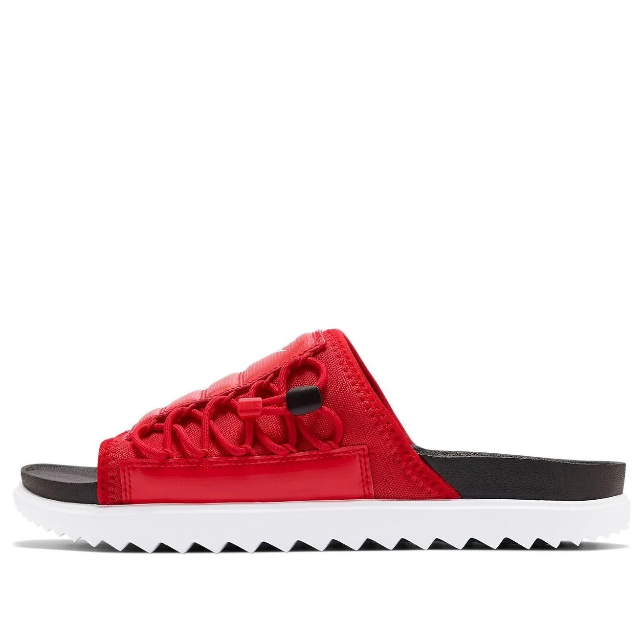 Nike Asuna Slide Minimalistic Shoe Black Red CI8800-001 - 1