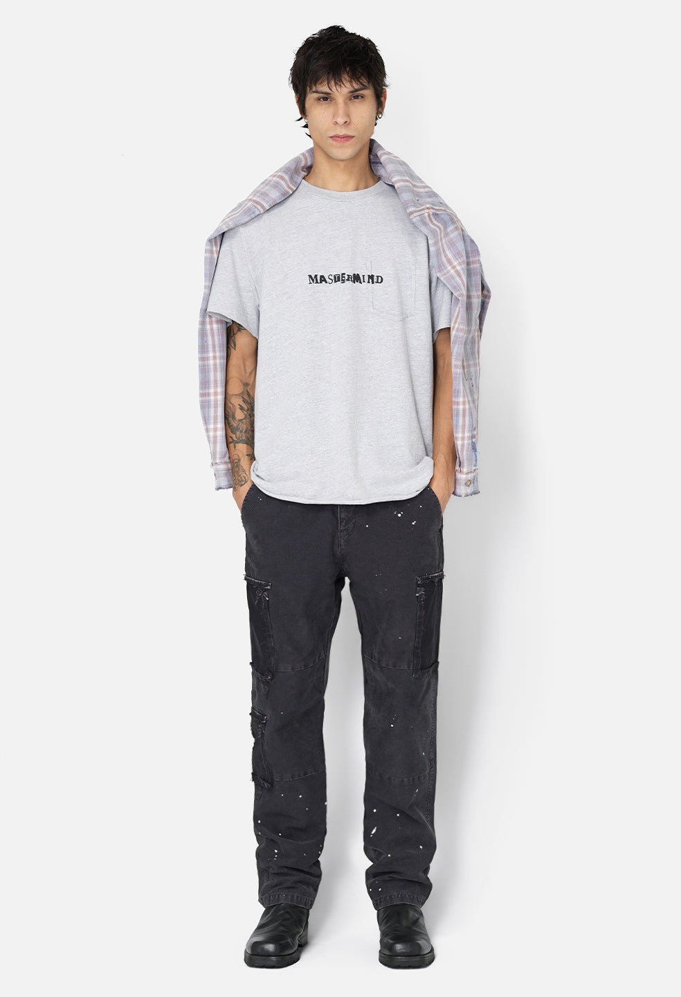 JE X MASTERMIND WORKED UTILITY PANT - 2