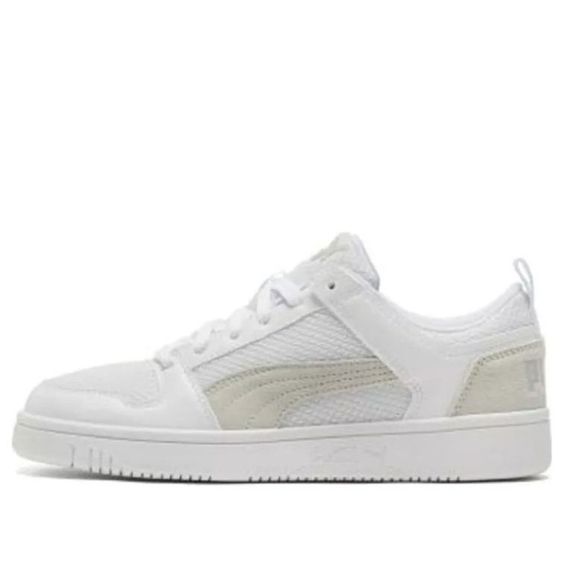 PUMA Rebound Layup Lo Mesh 'White Grey' 370914-06 - 1