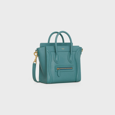 CELINE NANO LUGGAGE BAG IN DRUMMED CALFSKIN outlook