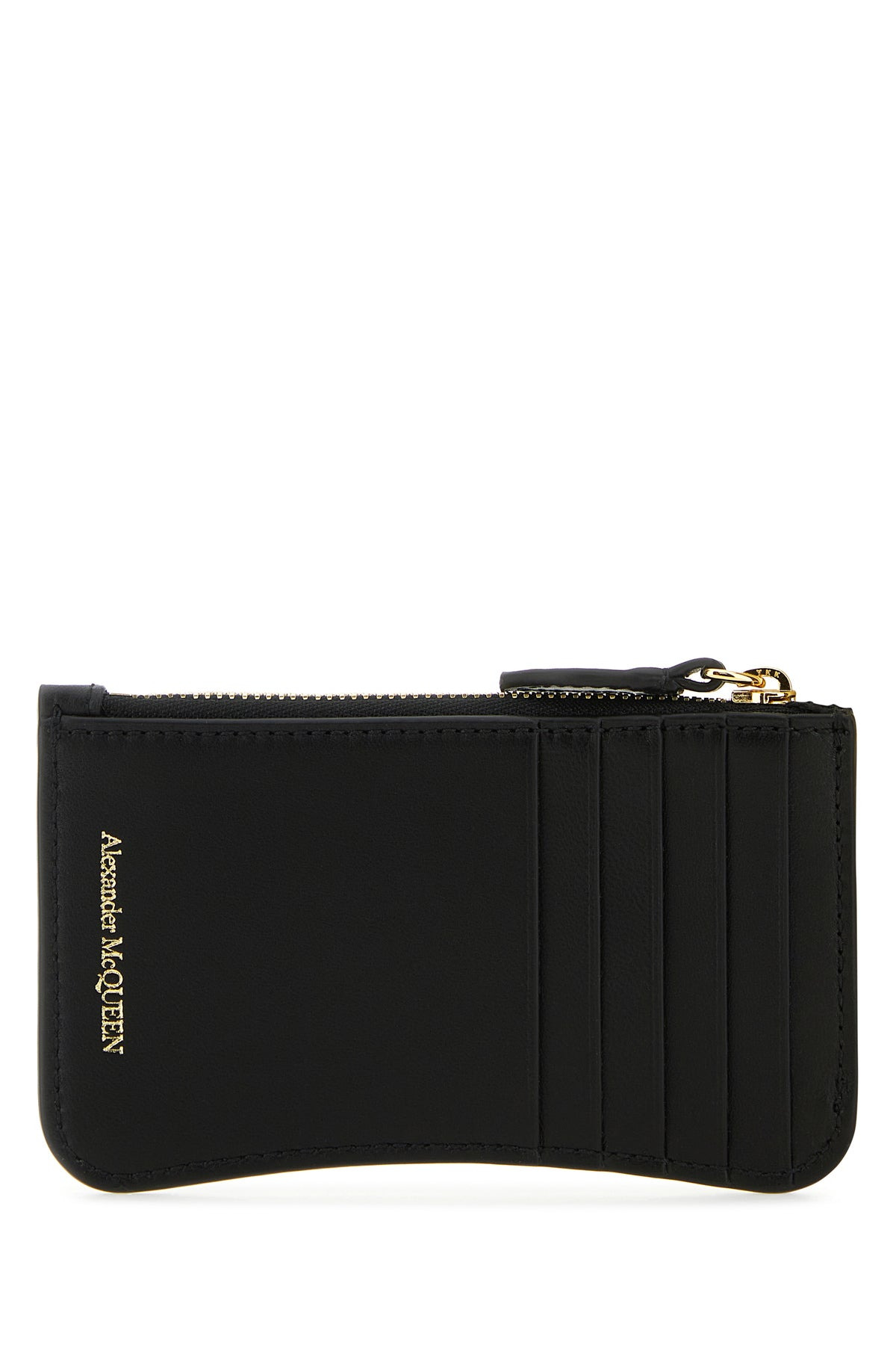 Black leather card holder - 3