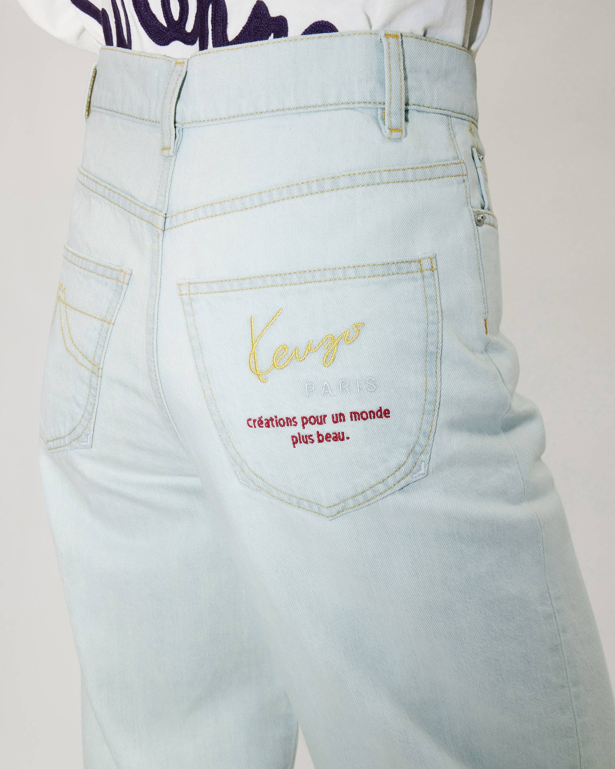 'KENZO Travel' carrot jeans - 6