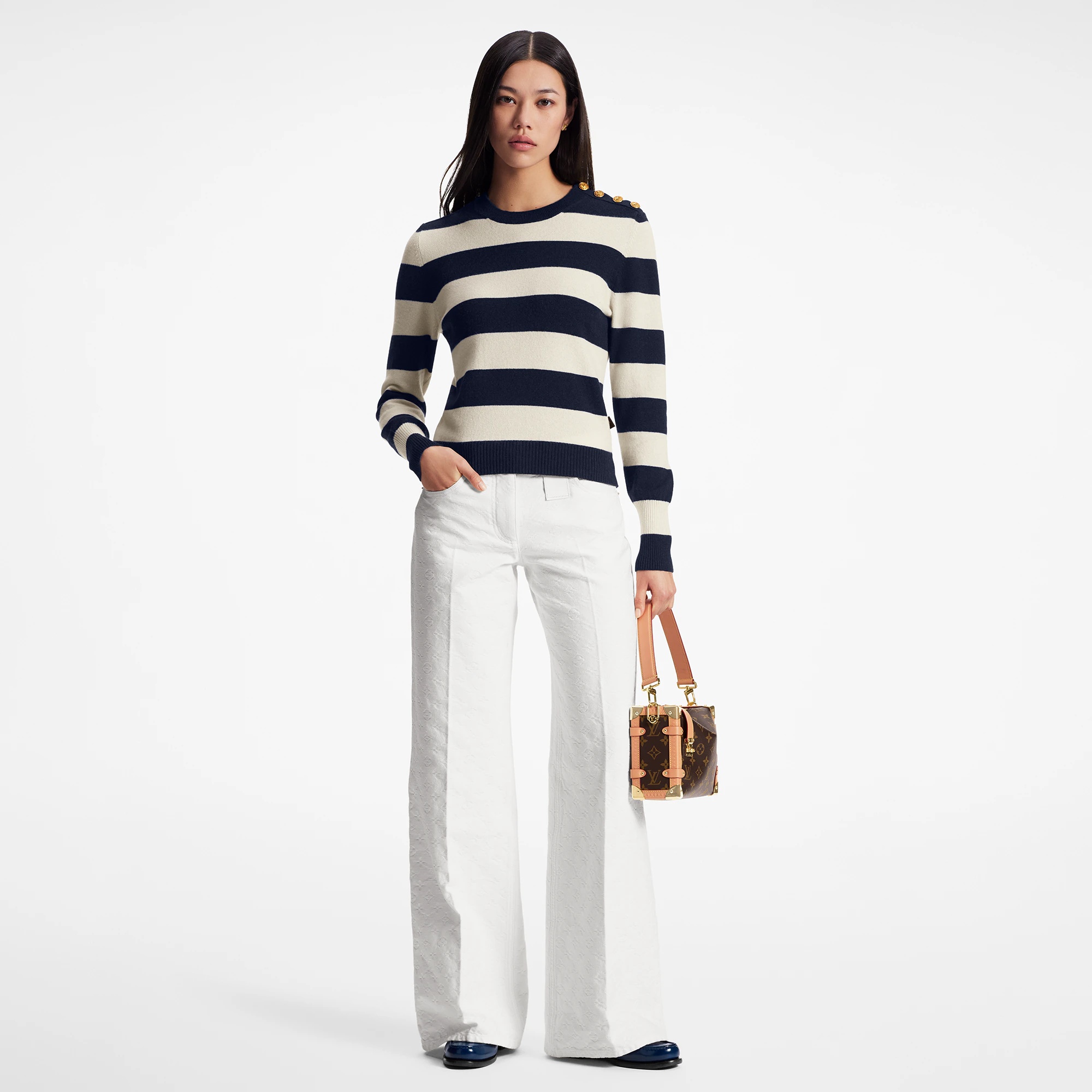 Chunky Stripes Pullover - 4