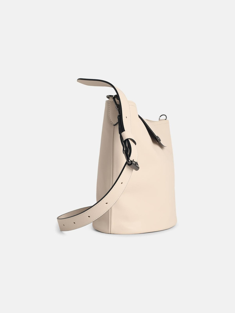Longchamp 'LE PLIAGE XTRA' PAPER LEATHER BUCKET BAG outlook