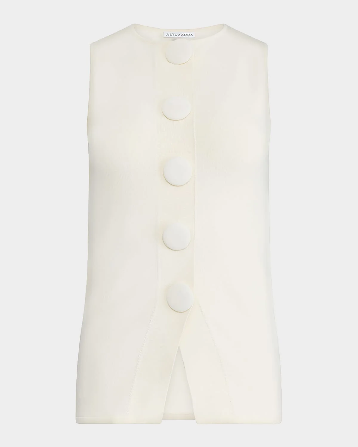 Happer Button-Front Top - 1