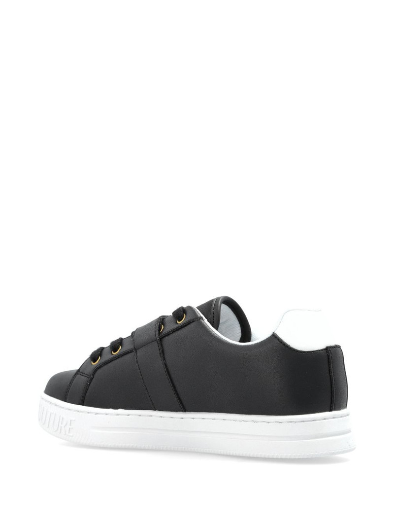buckle leather sneakers 4