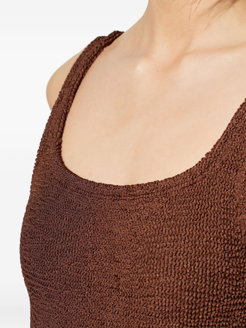 Hunza G square-neck swimsuit outlook