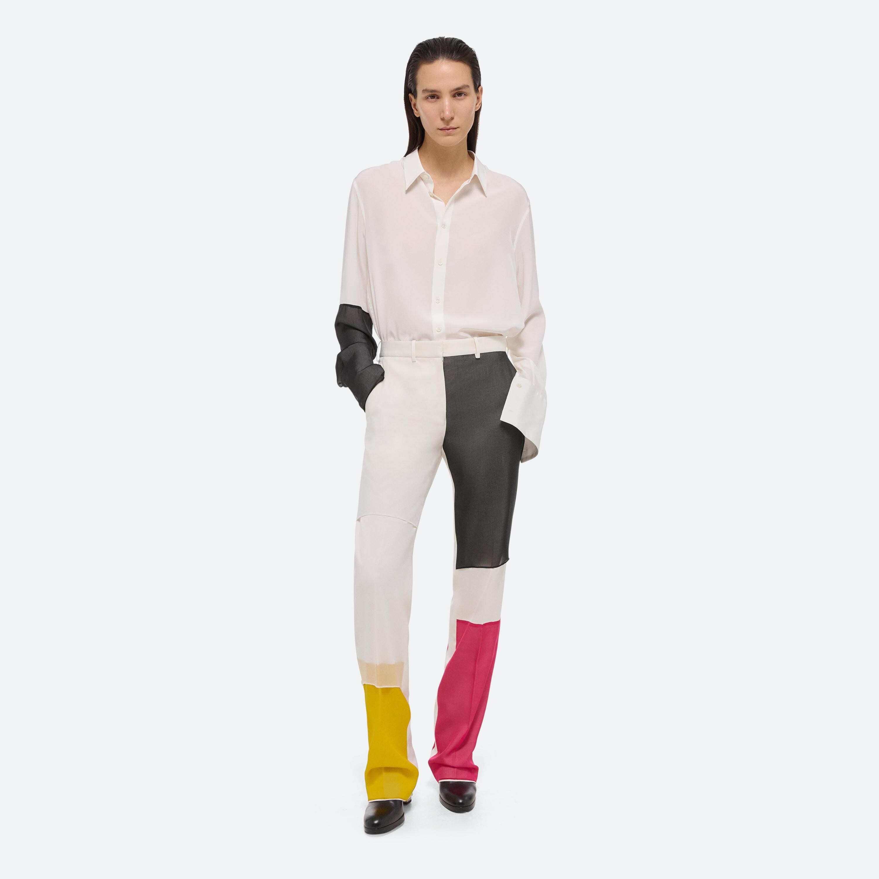 PATCHWORK CAR TROUSER - 2