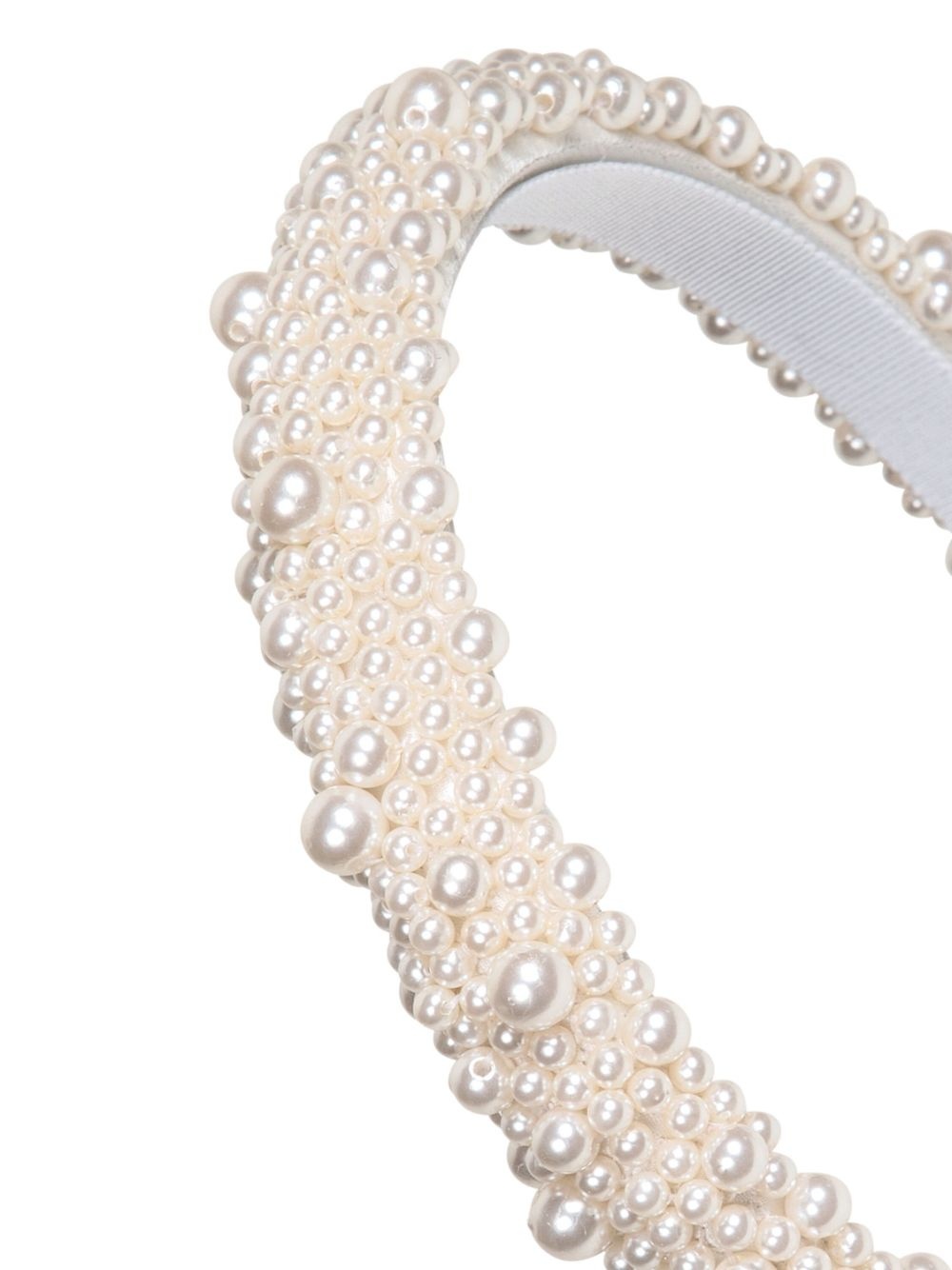 Brittany pearl-detailing headband - 2