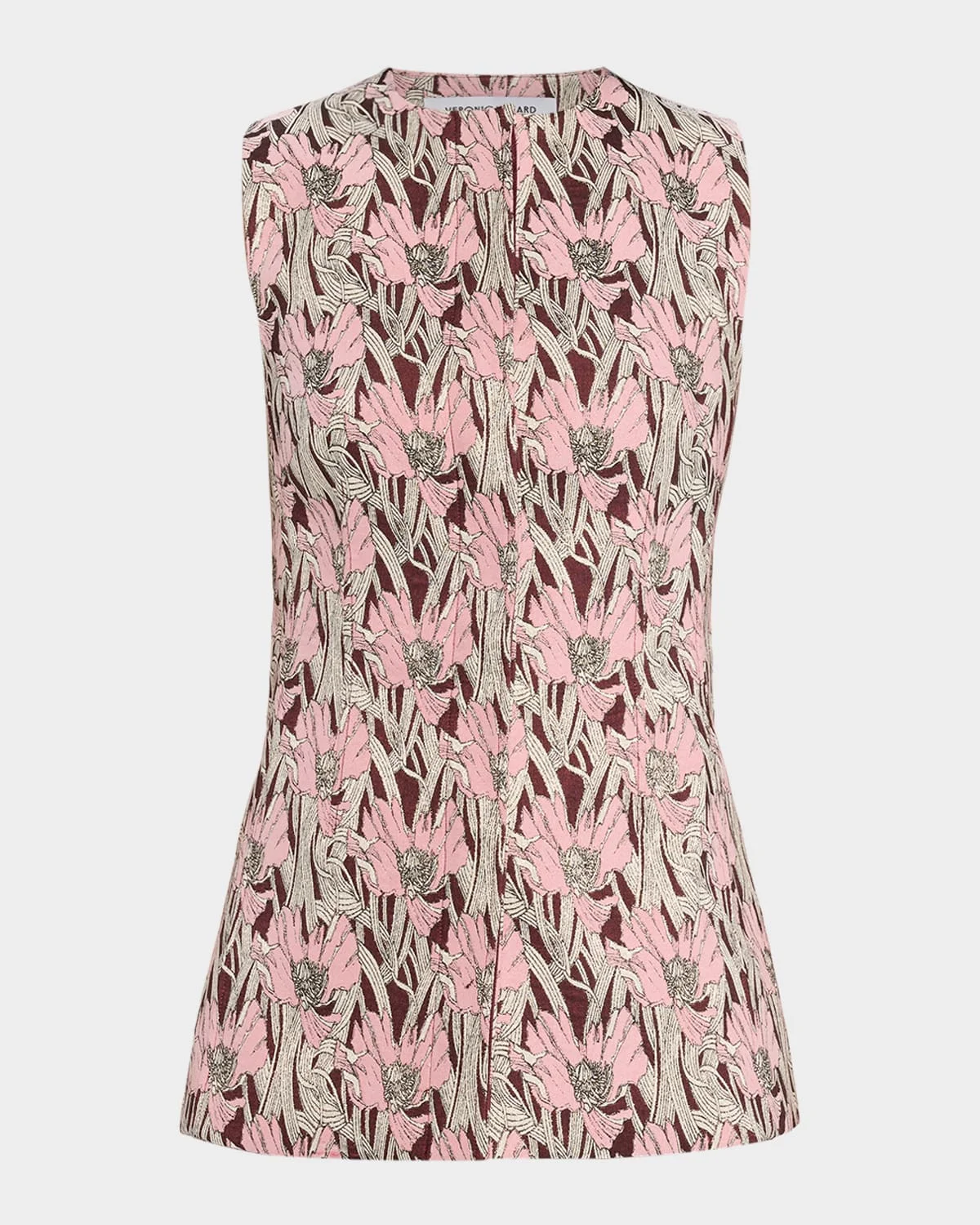 Jessup Metallic Floral Vest - 1