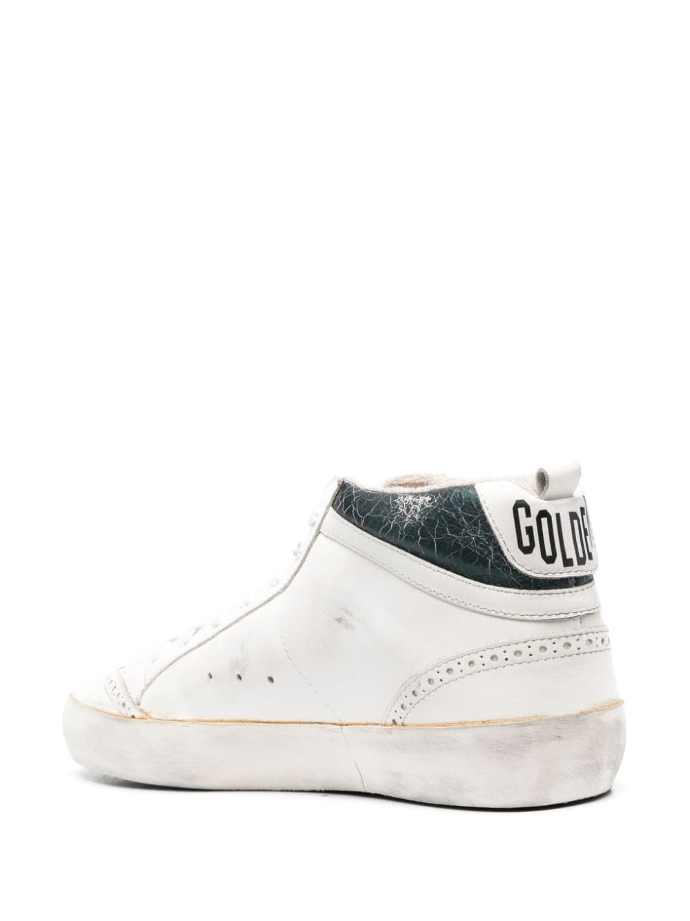 cracked-effect Mid Star sneakers - 3