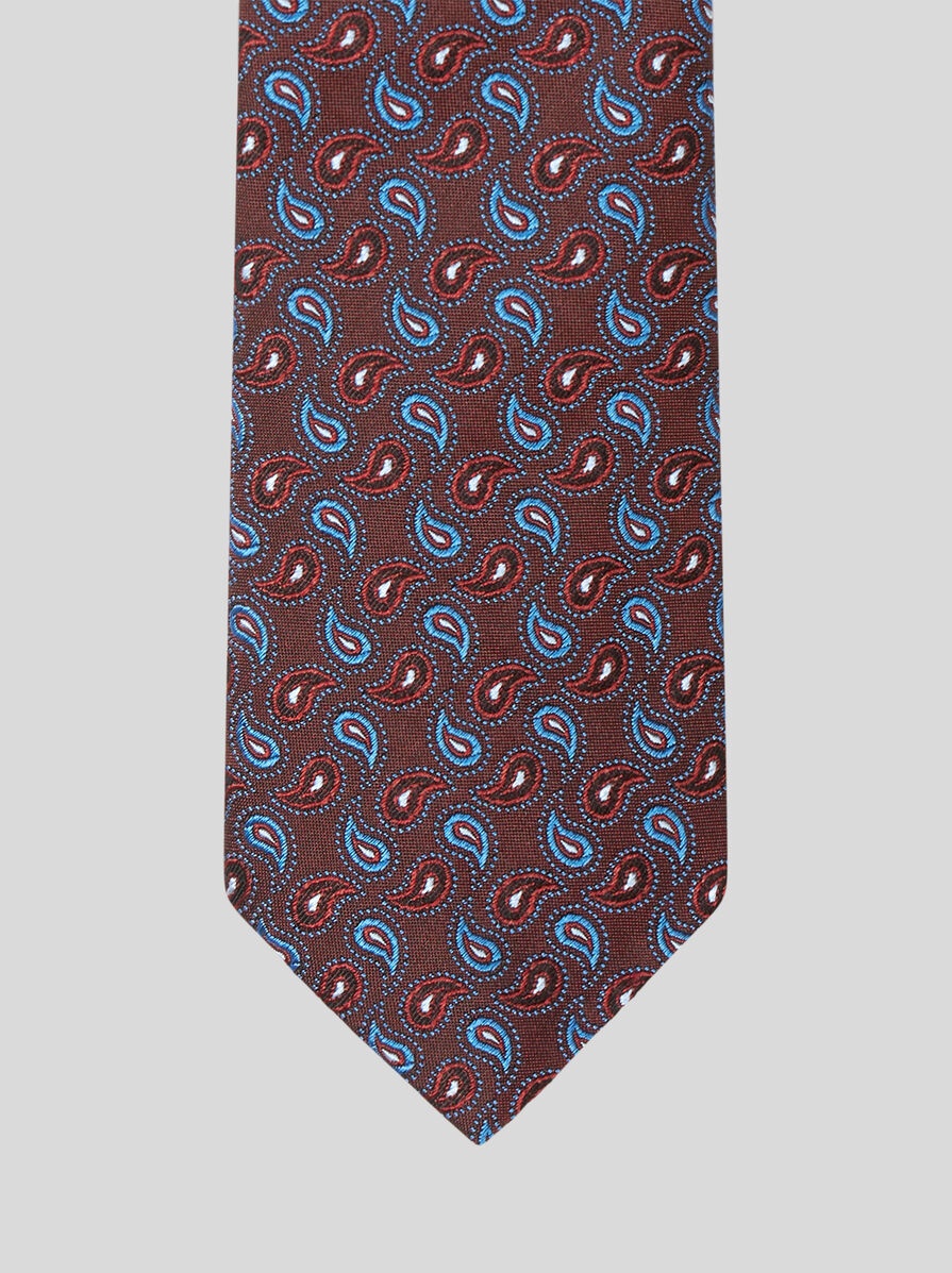 PAISLEY SILK TIE - 3