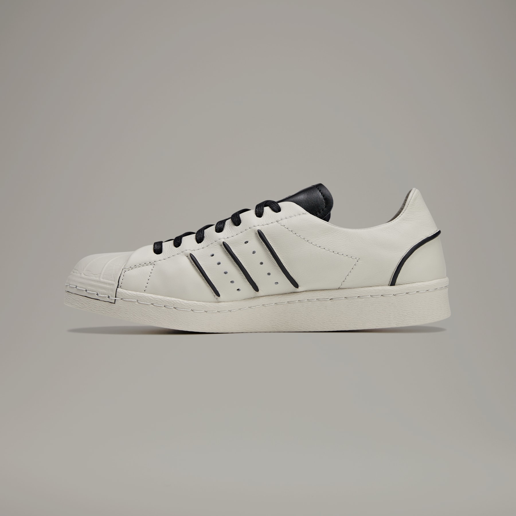 スニーカー Y-3 Two-tone leather Y-3 Superstar sneakers adidas Y-3 Superstar - Black | Free Shipping with adiClub