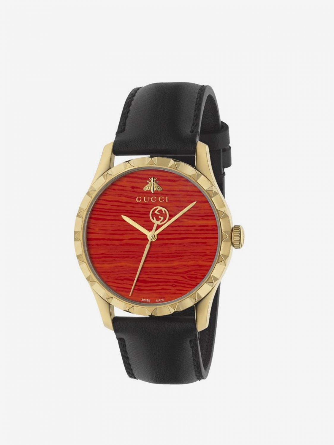 GUCCI Gucci Watch Woman Red Woman | luosophy | REVERSIBLE