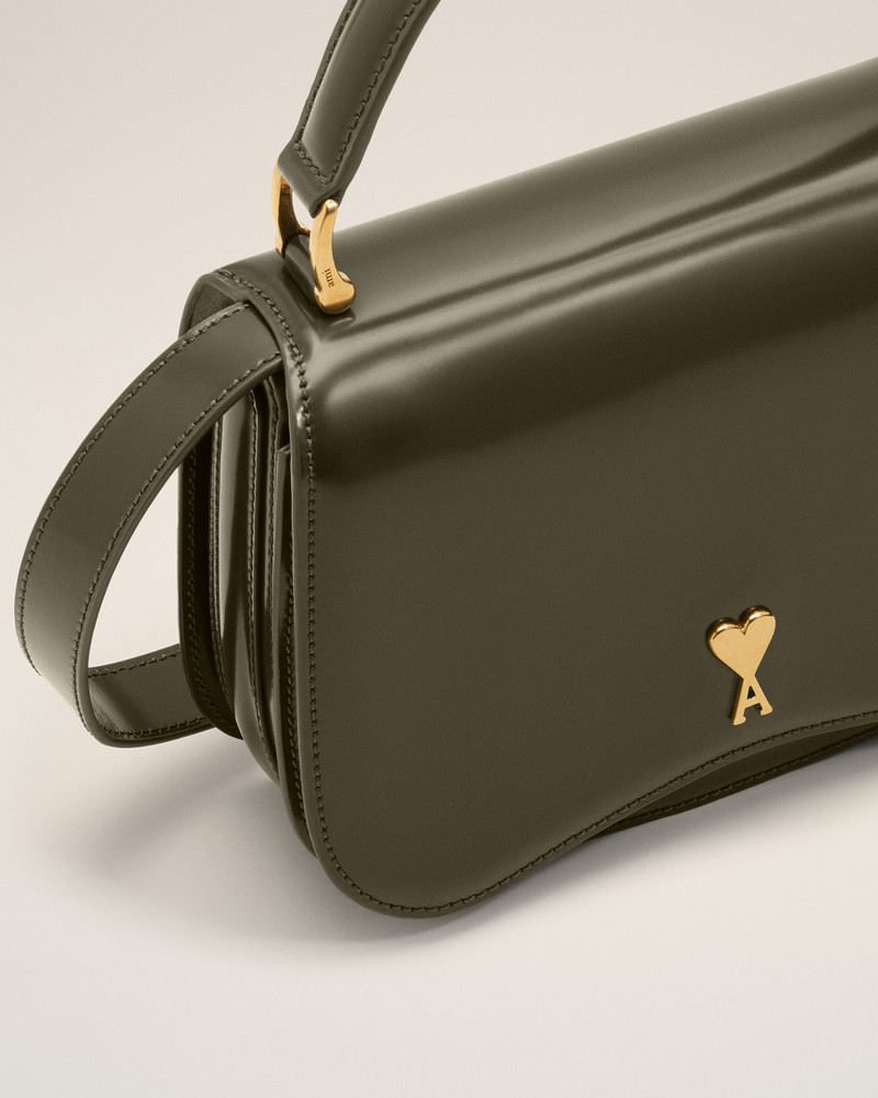 GREEN COW LEATHER TOP HANDLE PARIS PARIS BAG 4
