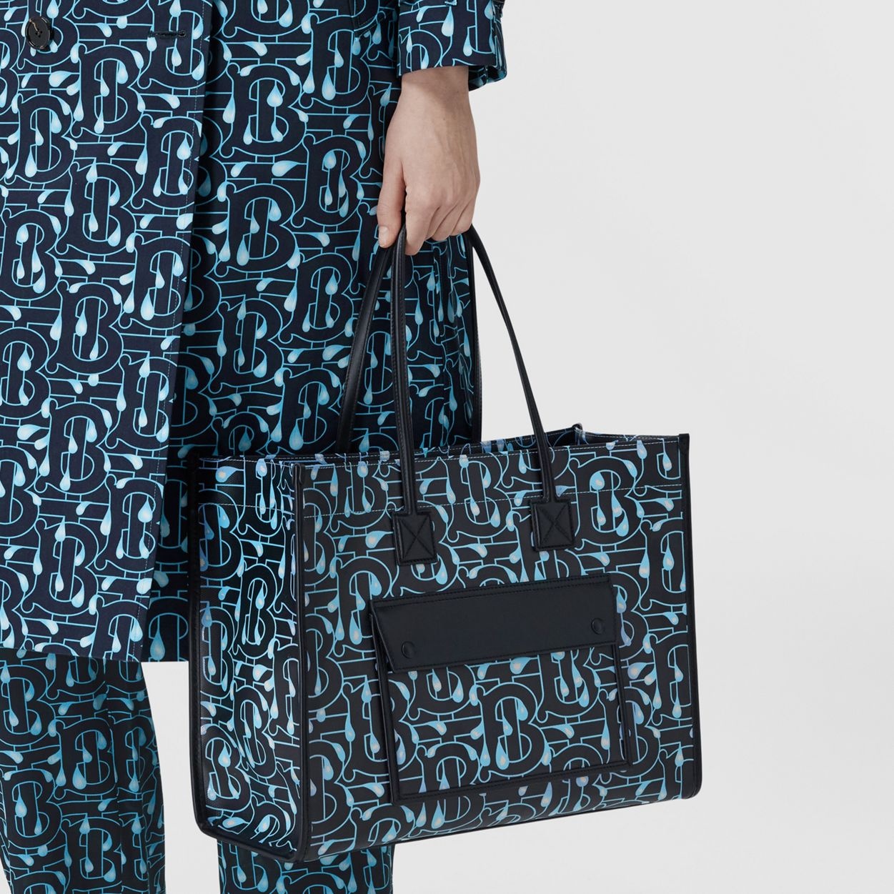 Medium Monogram Print Cotton Freya Tote – Exclusive Capsule Collection - 12