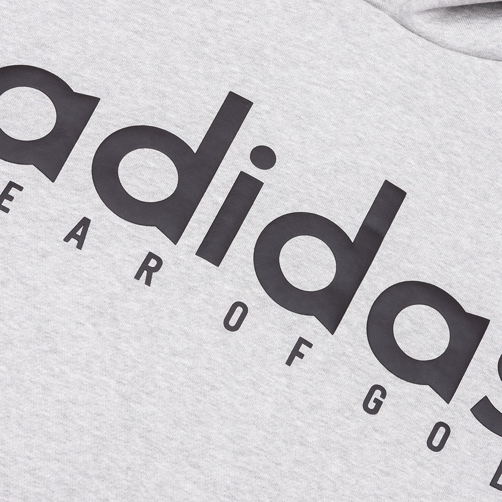 FEAR OF GOD ATHLETICS X ADIDAS HOODIE - HEATHER GREY - 3