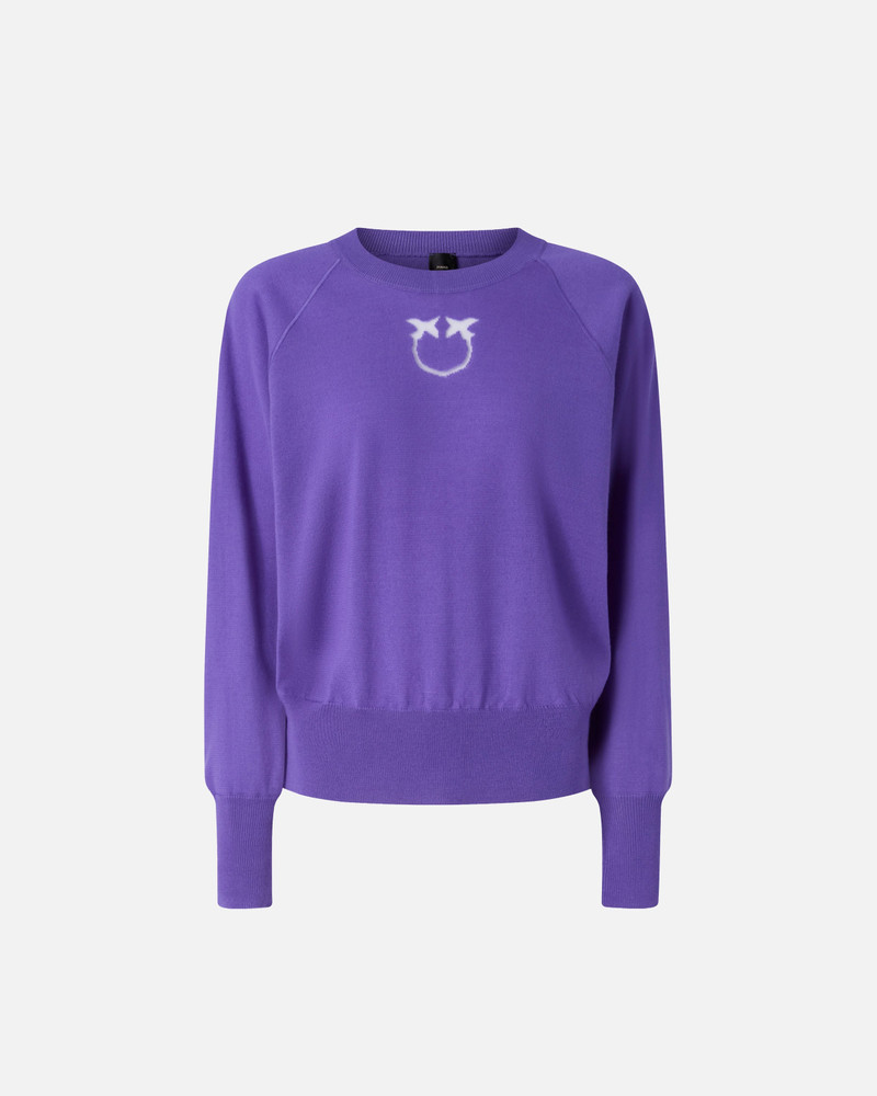 SWEATER WITH LOVE BIRDS LOGO 1
