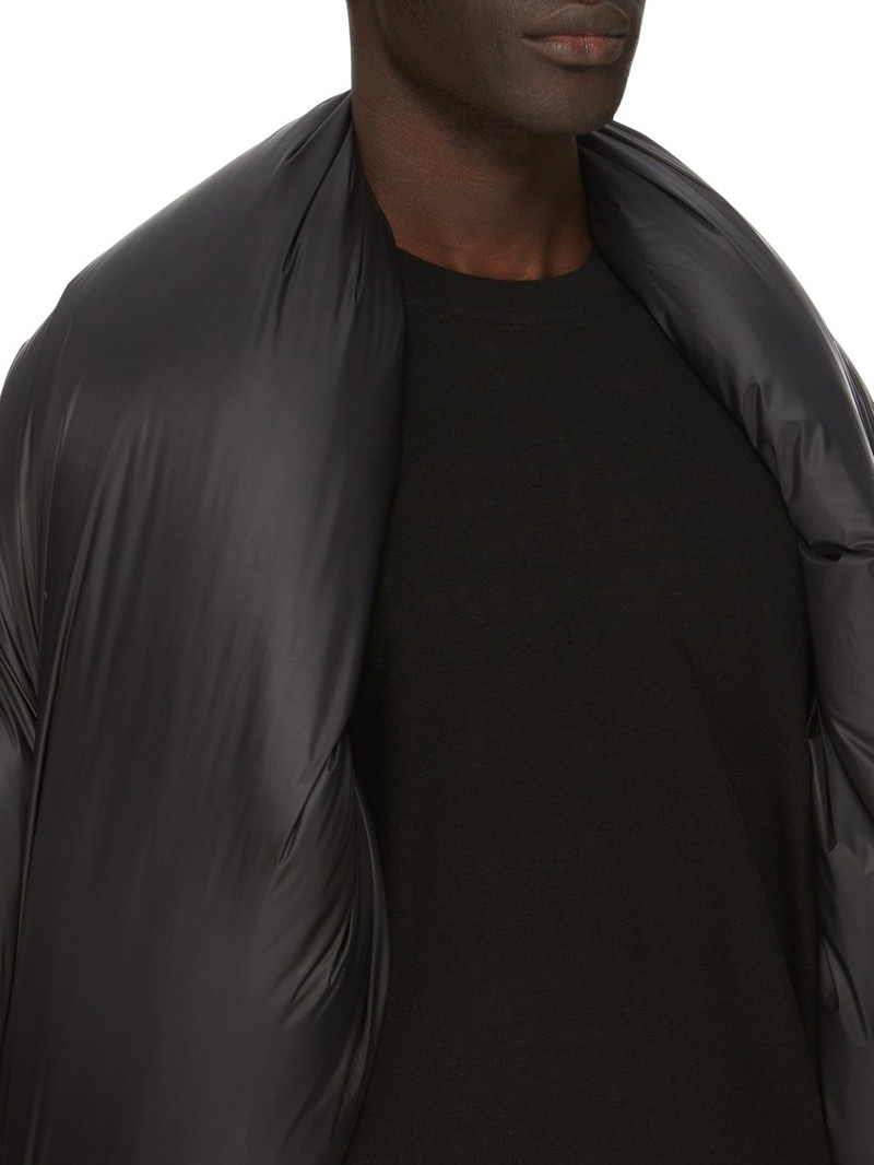 Black Donut Down Cardigan 4