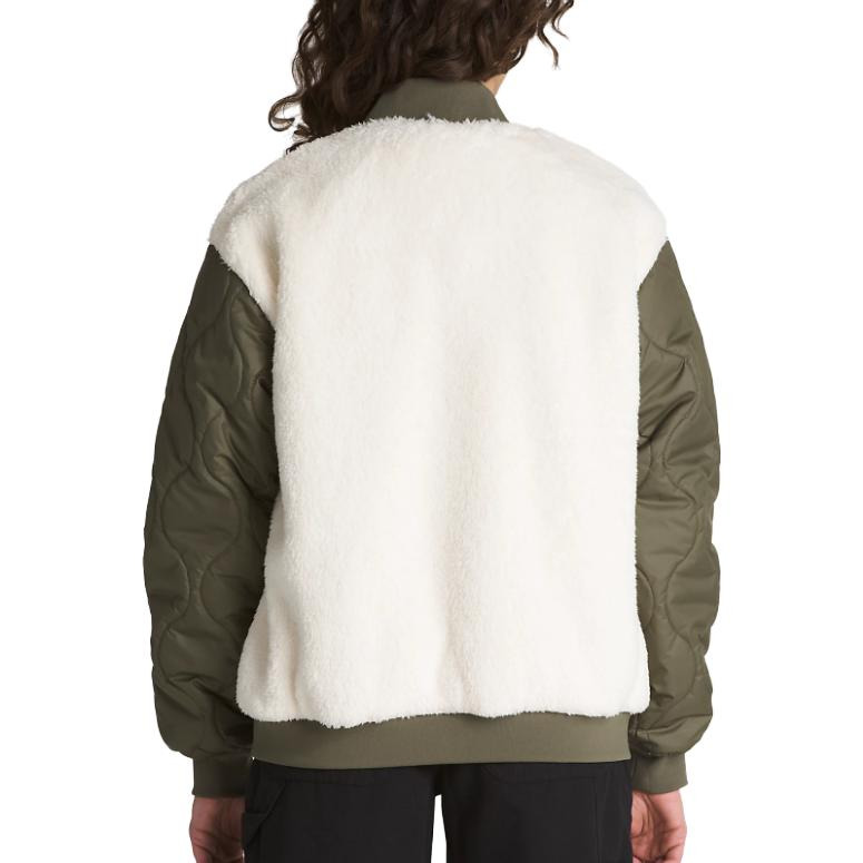 (WMNS) Vans Kasia Bomber Jacket 'Grape Leaf' VN000F8NKCZ - 5