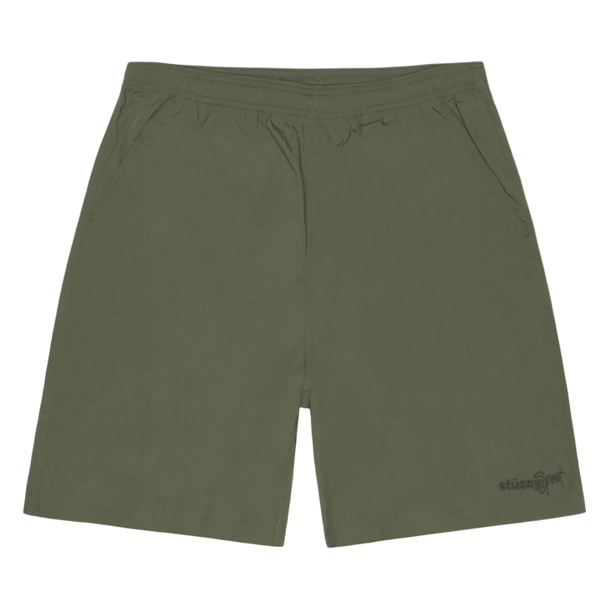 Stussy Nylon Court Short Olive - 1