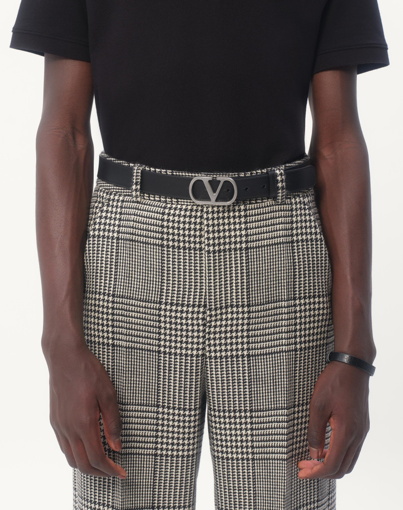 Valentino VLOGO SIGNATURE BELT IN SHINY CALFSKIN 30 MM outlook
