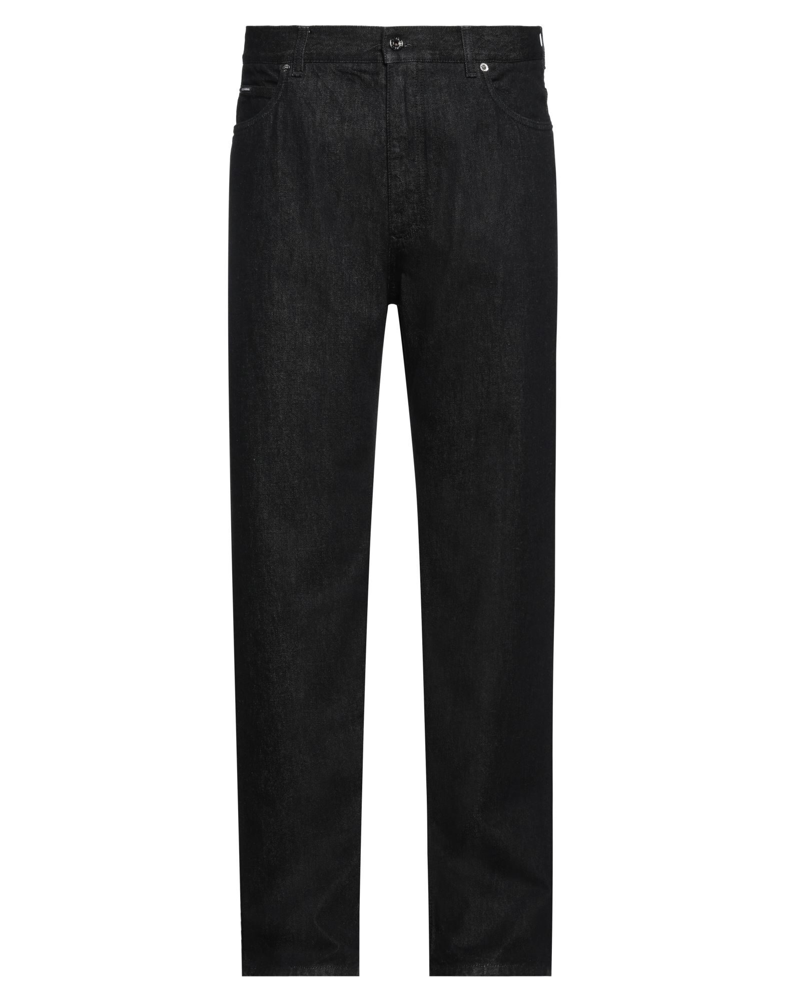 Black Men's Denim Pants - 1