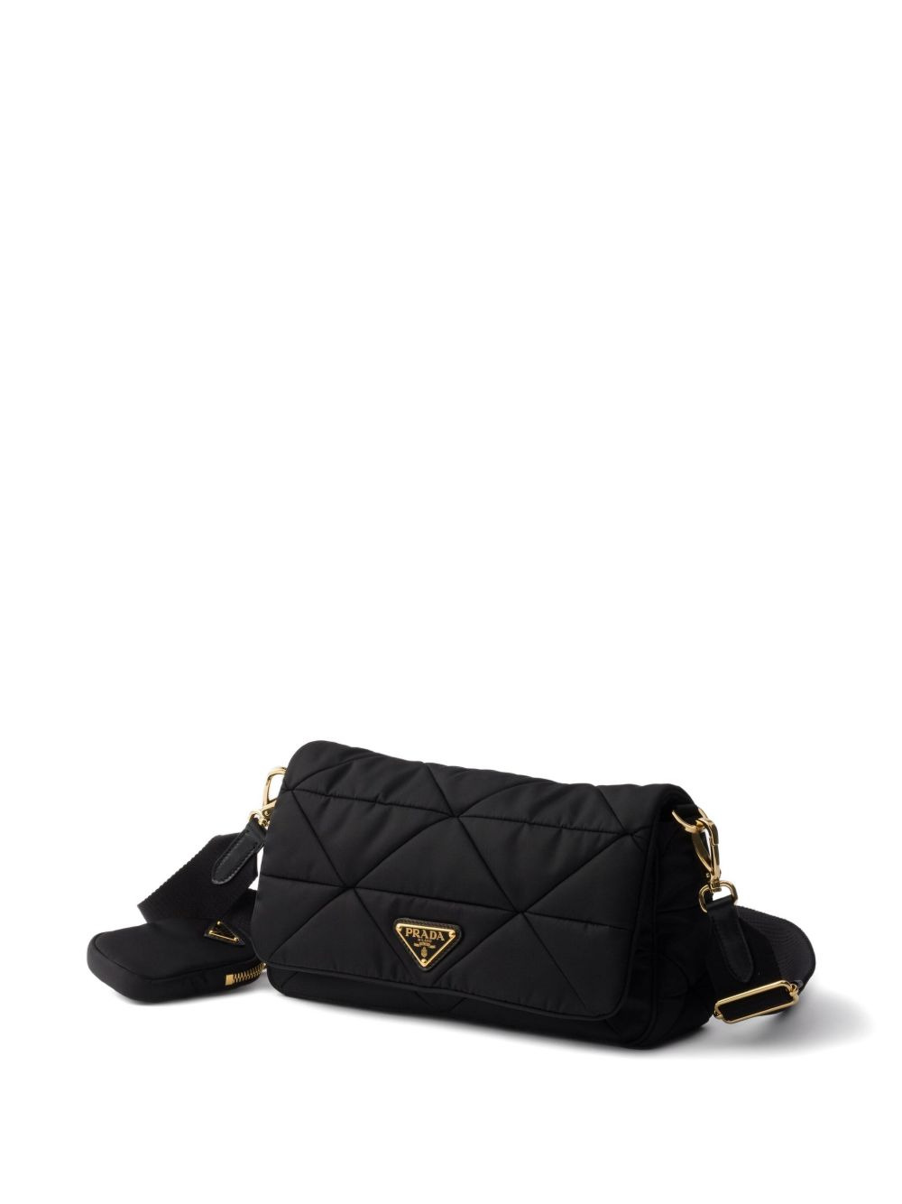 Re-Nylon quilted shoulder bag - 2