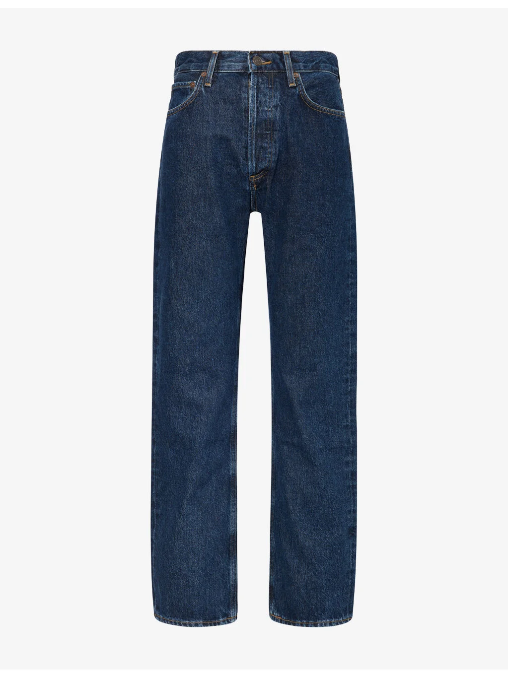 90's Pinch-Waist Denim Jeans - 1