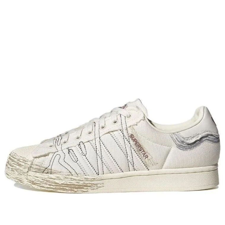 adidas Superstar 'Creamwhite Gray Brown' FZ6539 - 1