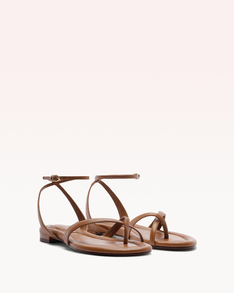 ALEXANDRE BIRMAN NELLY SQUARE FLAT ESPRESSO outlook