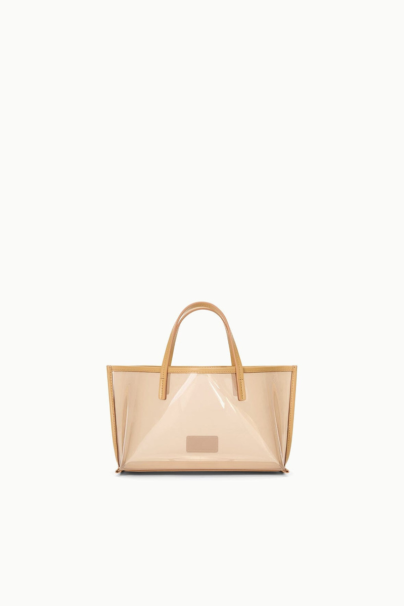 STAUD CHRISTOS MINI TOTE CAMEL 1