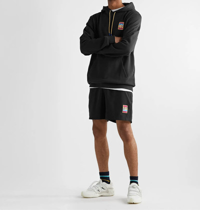 adidas Originals Adiplore Logo-Appliquéd Loopback Cotton-Jersey Hoodie outlook