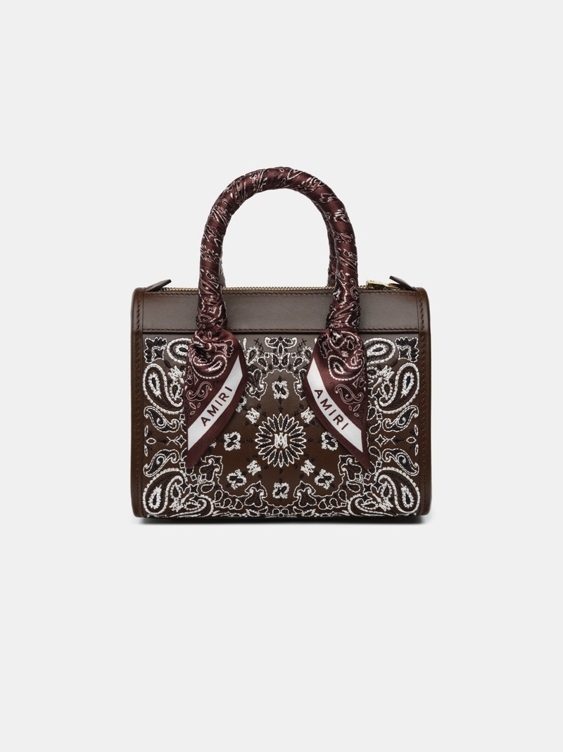 AMIRI WOMEN'S BANDANA MICRO TRIANGLE BAG outlook