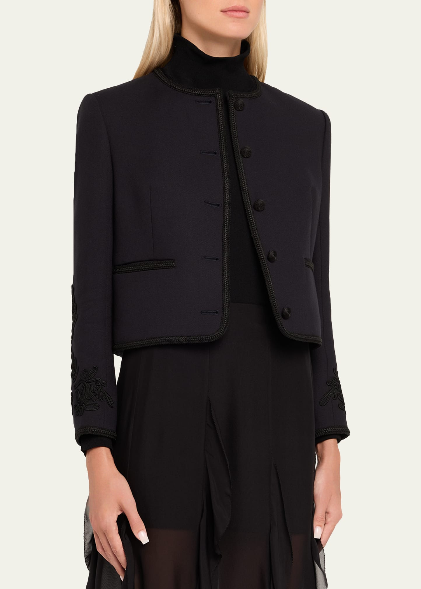 Latrell Embroidered Jacket - 4