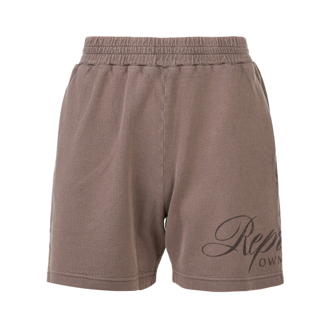 Owners Club Script Mesh Shorts - 1