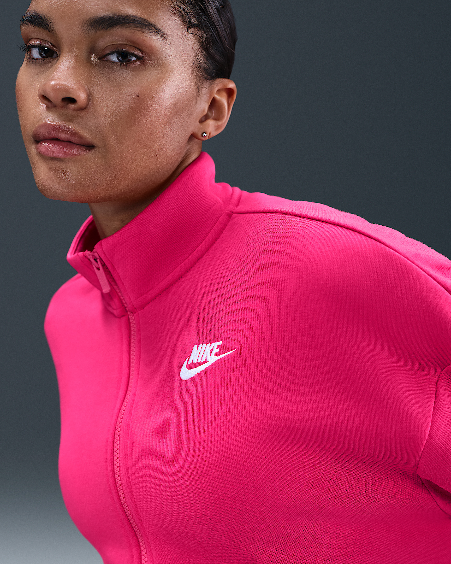 Nike Sportswear Club Fleece Women's Loose Track Jacket - 3