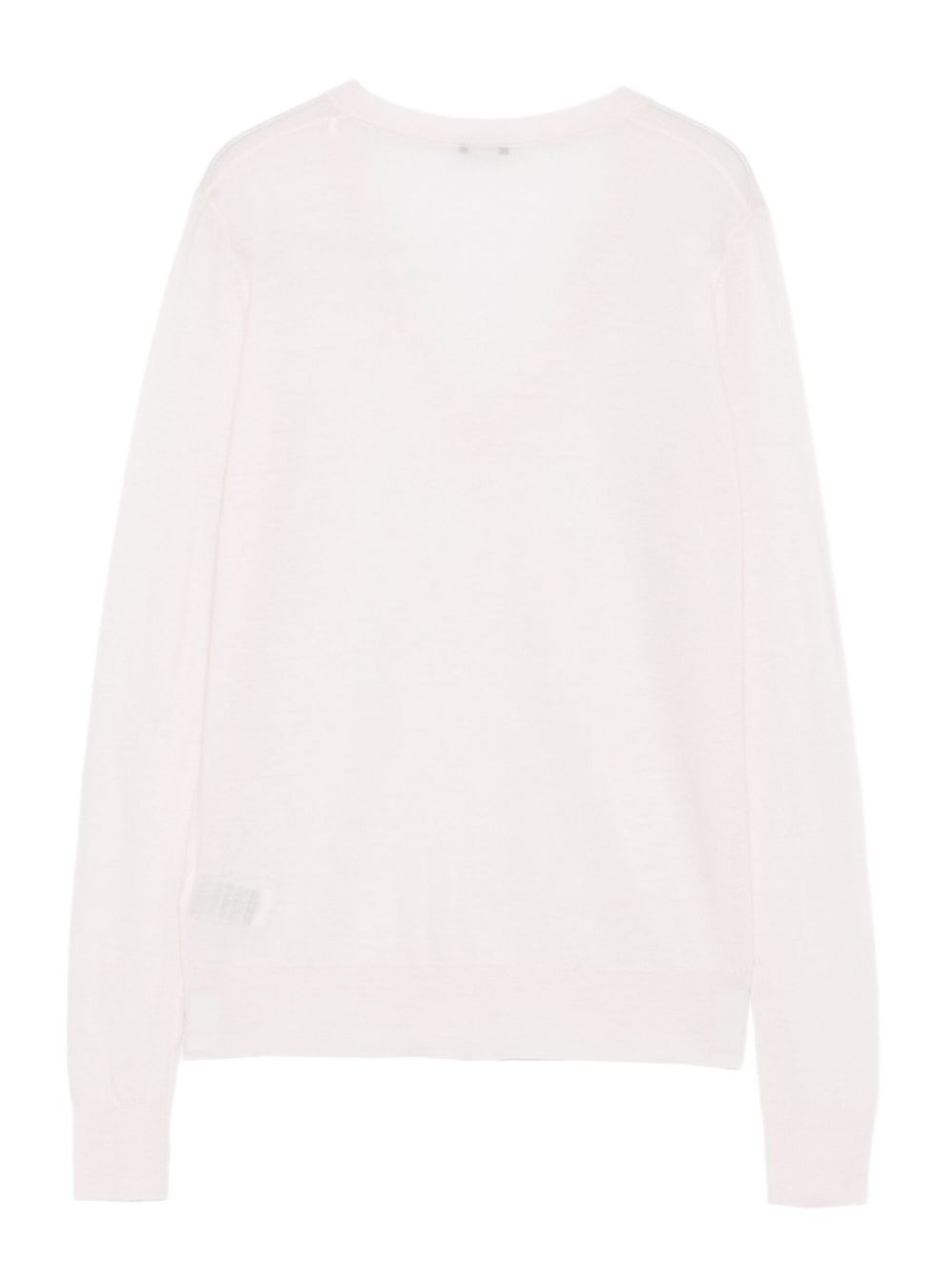 V-neck cashmere sweater - 2