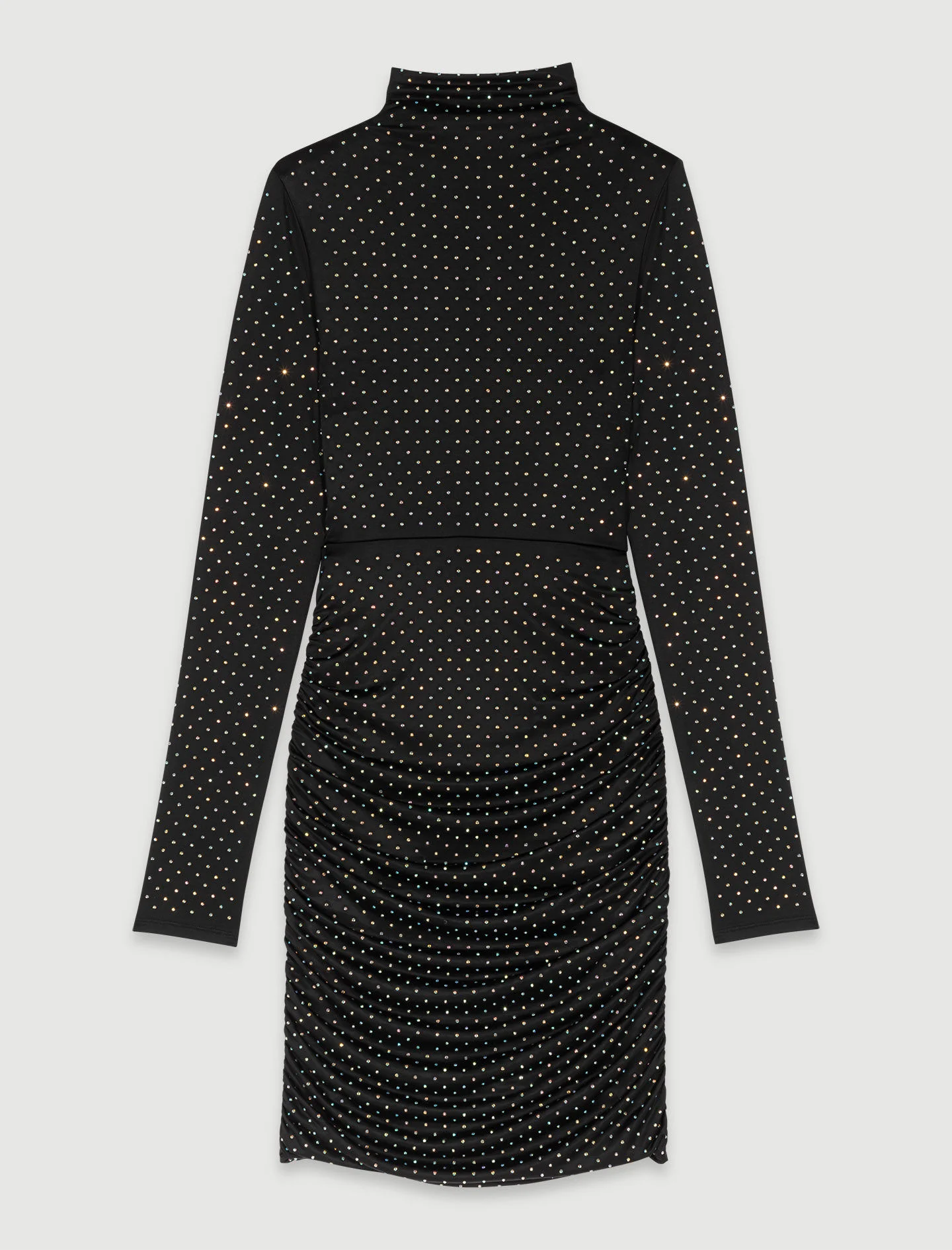 Short rhinestone dress - 1