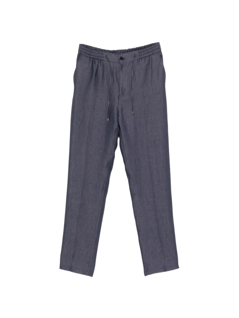 drawstring-fastening trousers 1