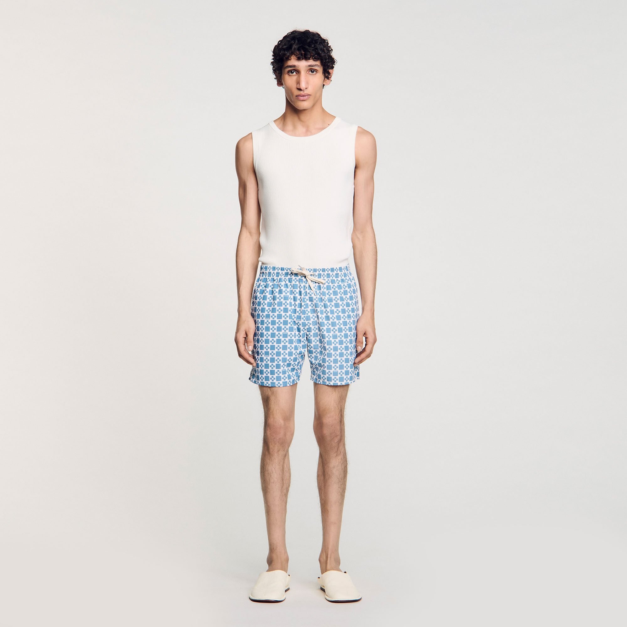 SQUARE CROSS SWIM SHORTS - 2